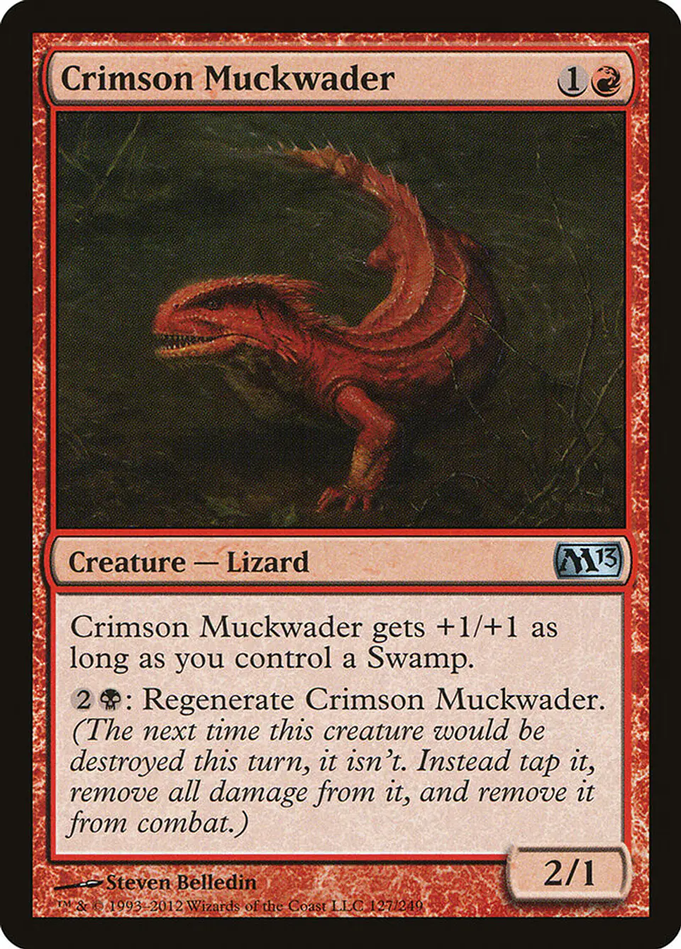 Crimson Muckwader 1
