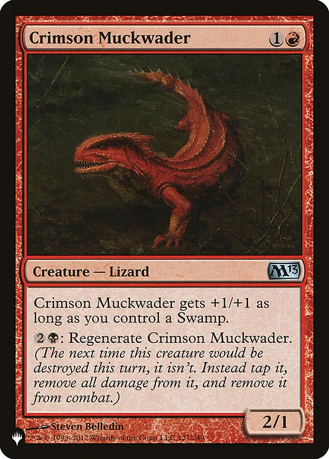 Crimson Muckwader (The List)