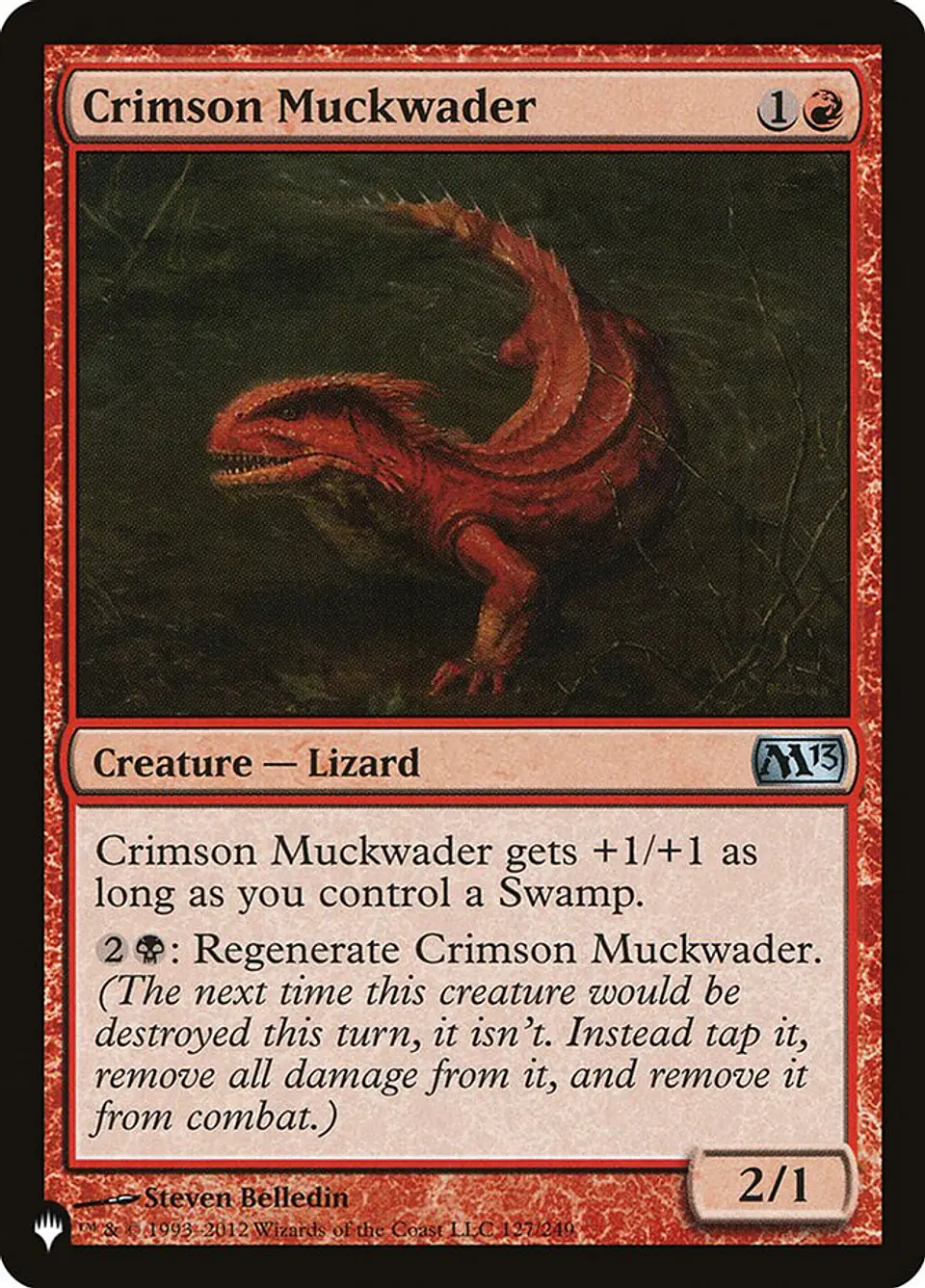 Crimson Muckwader (The List) 1
