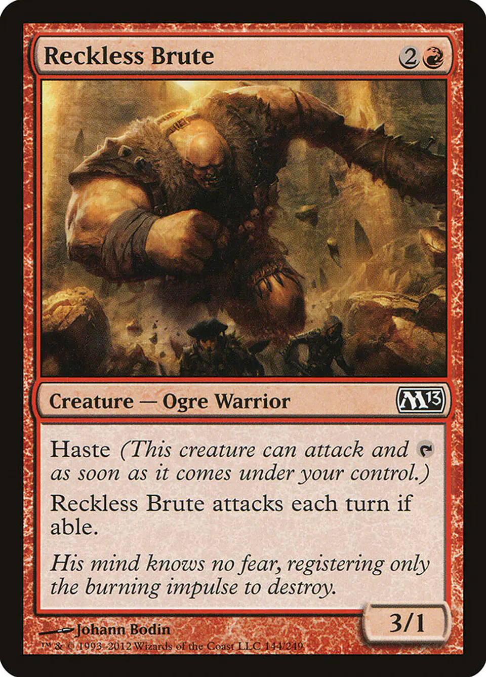 Reckless Brute 1