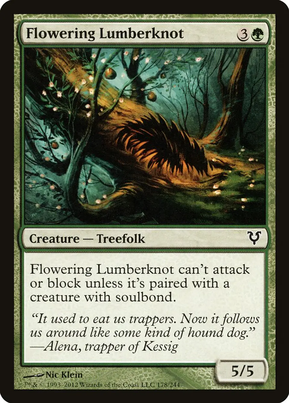 Flowering Lumberknot 1