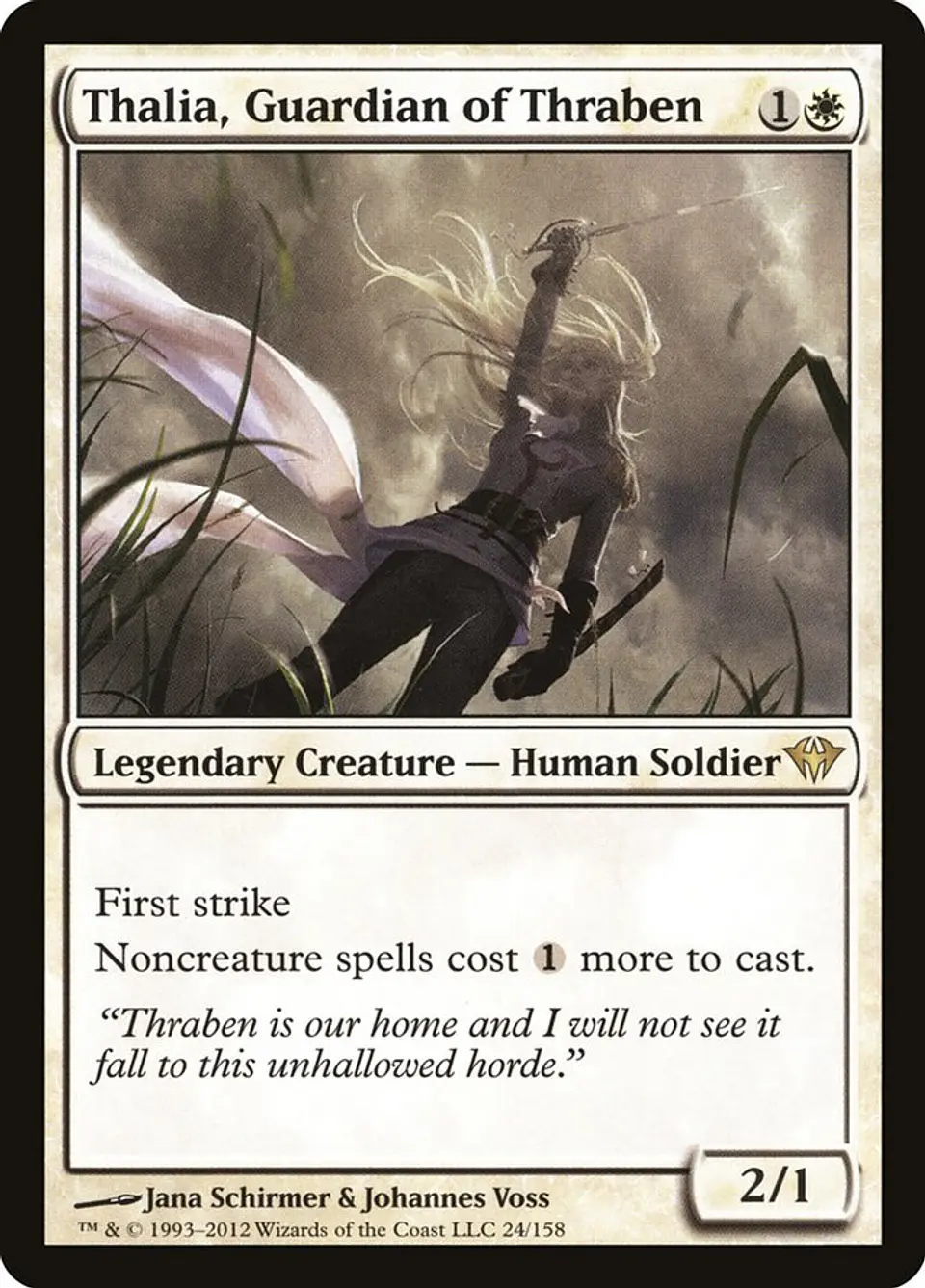 Thalia, Guardian of Thraben 1