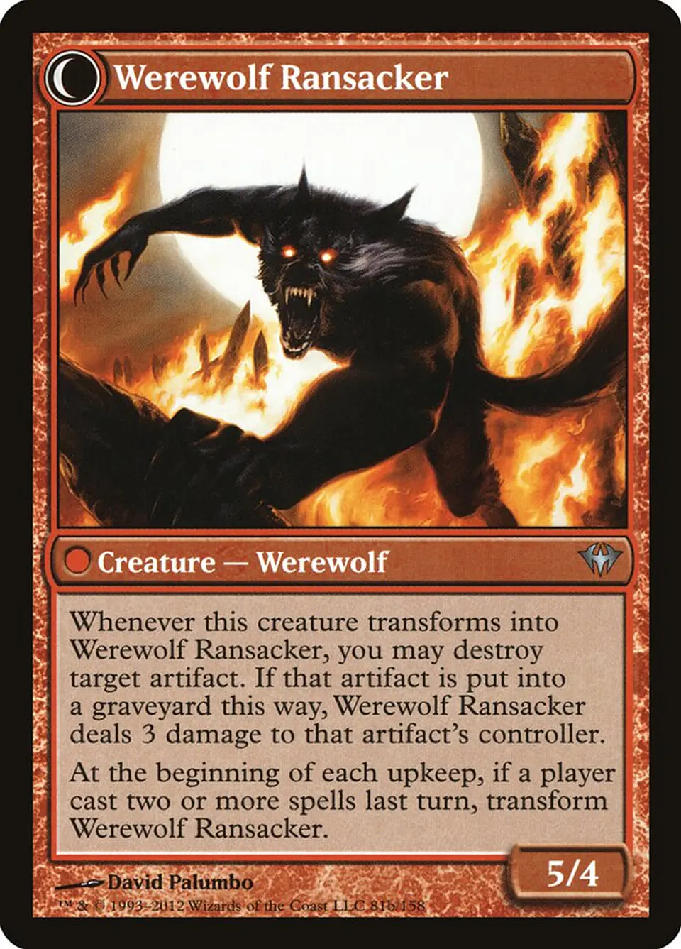 Afflicted Deserter // Werewolf Ransacker 2