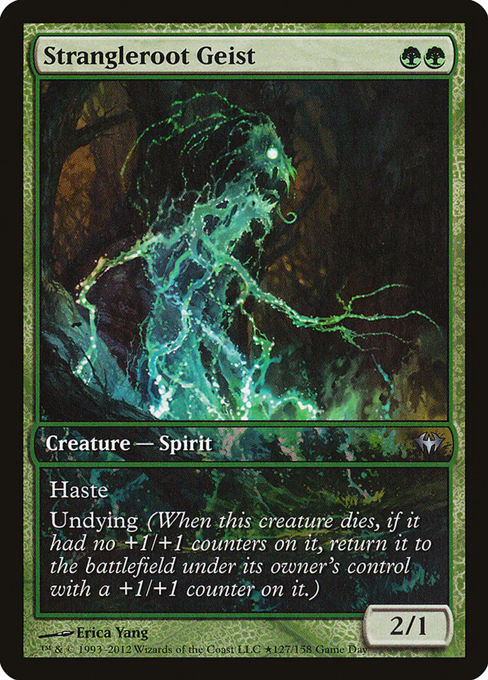 Strangleroot Geist (Game Day) (Full Art) 1
