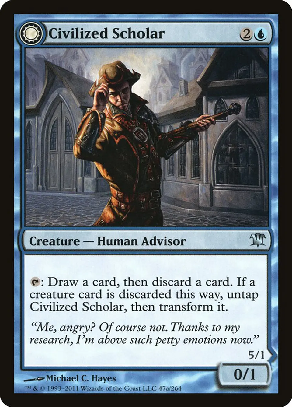 Civilized Scholar // Homicidal Brute 1