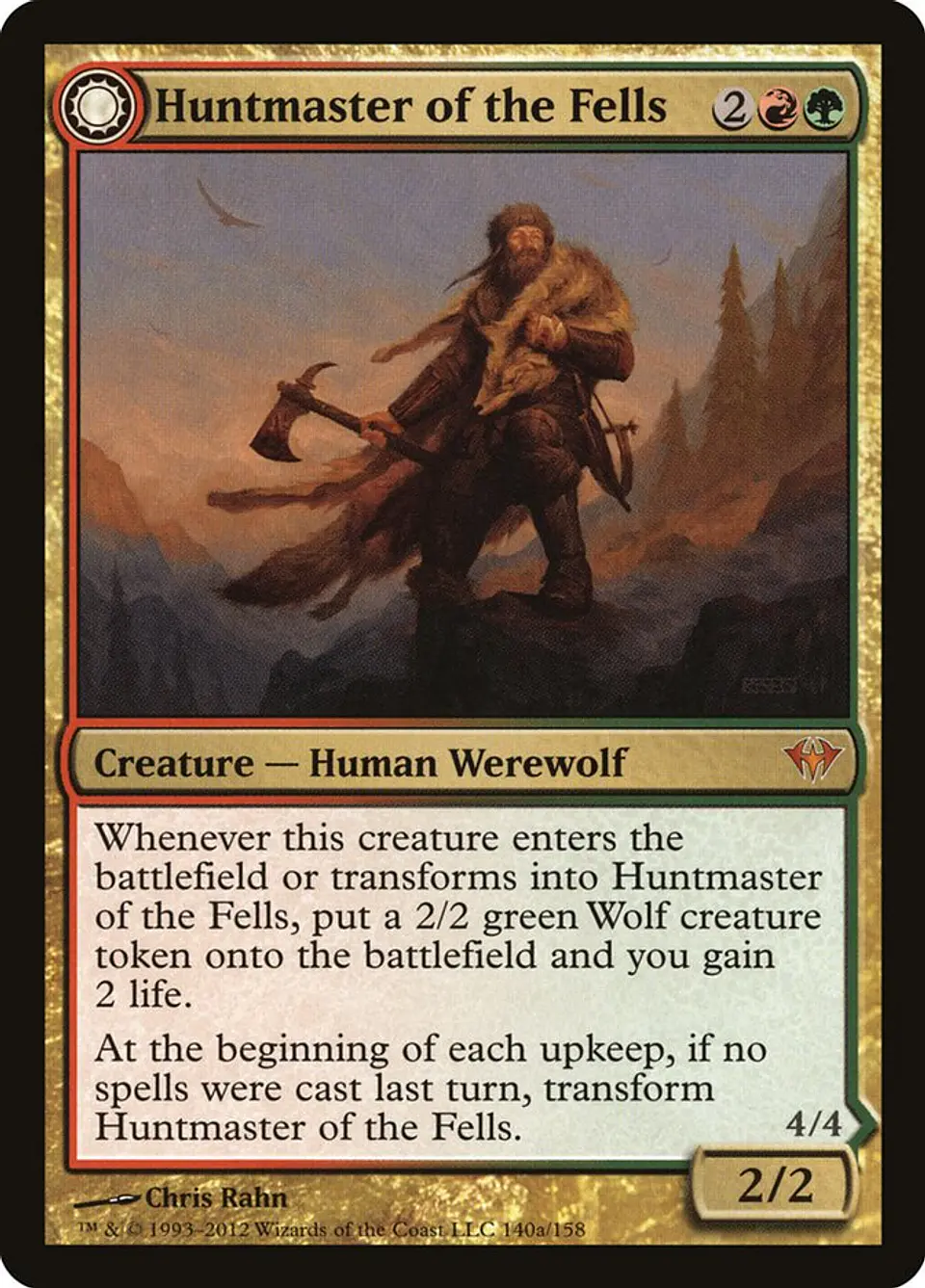 Huntmaster of the Fells // Ravager of the Fells 1