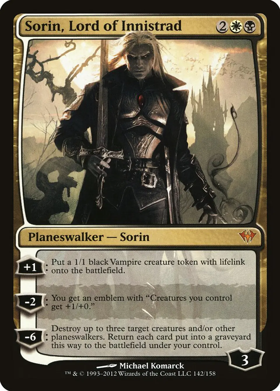 Sorin, Lord of Innistrad 1