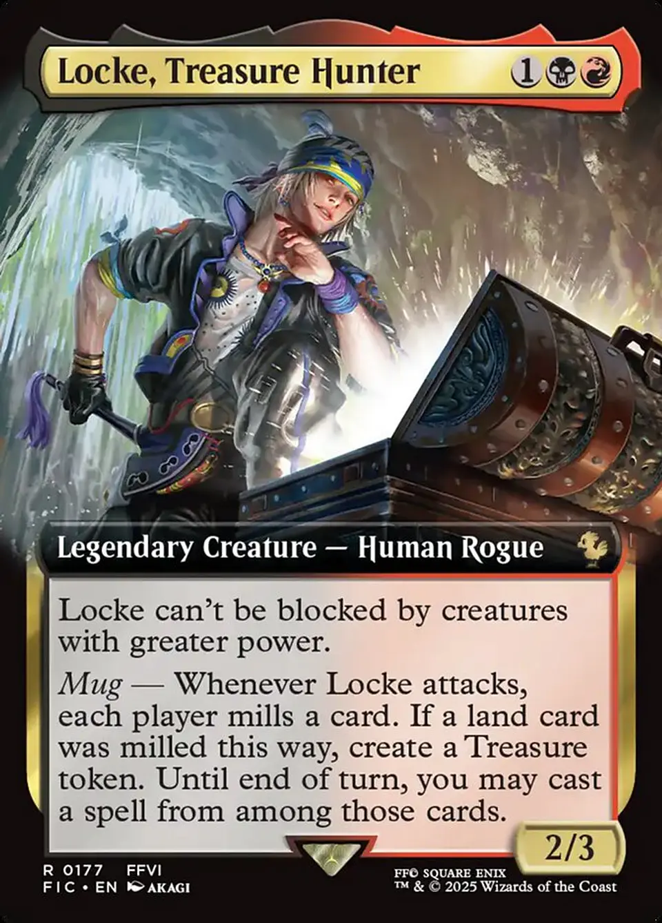 Locke, Treasure Hunter (Extended Art) 1