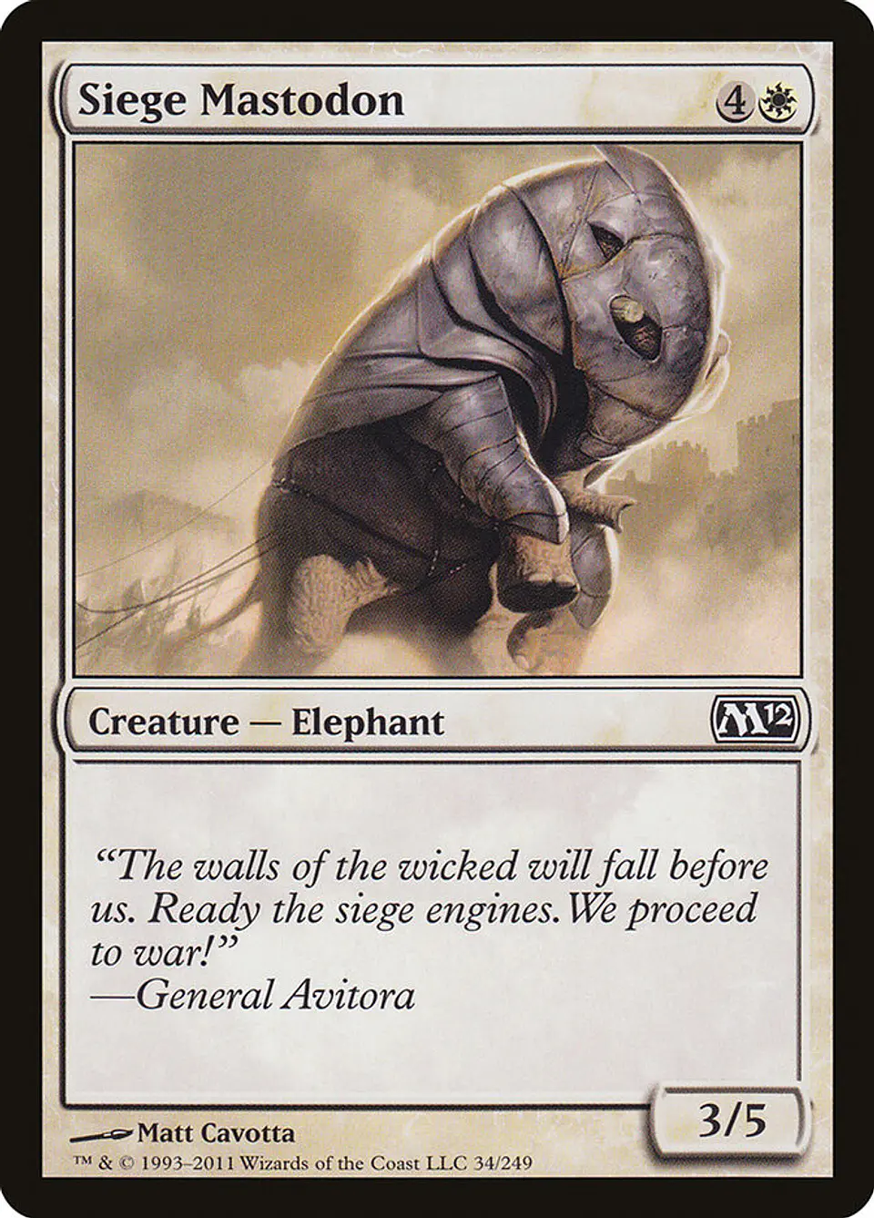 Siege Mastodon 1