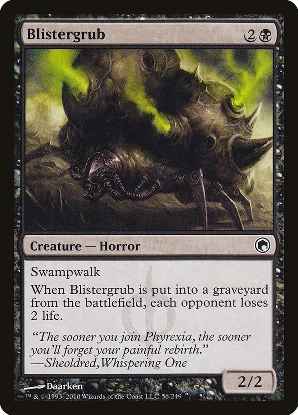 Blistergrub 1