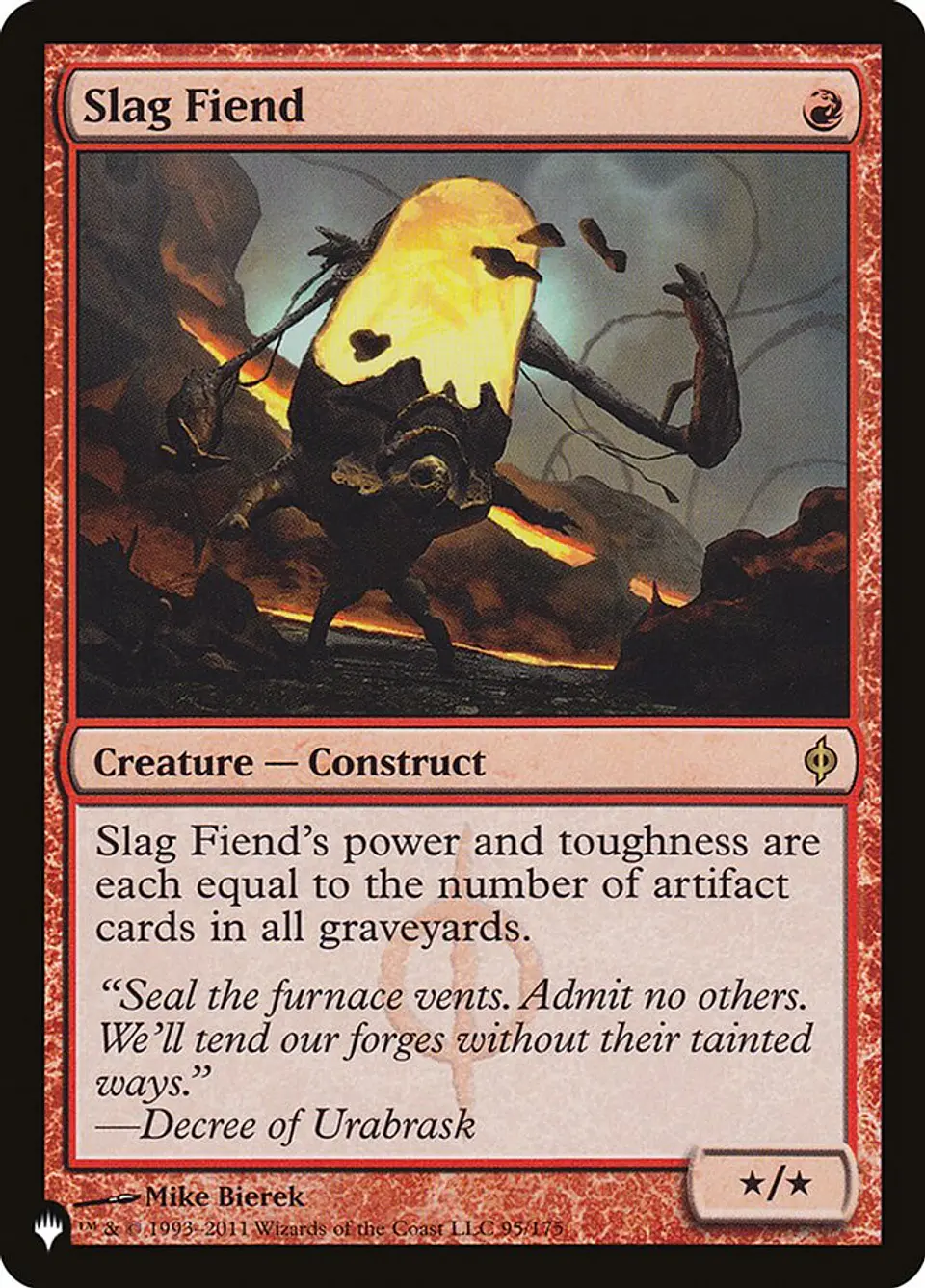 Slag Fiend (The List) 1