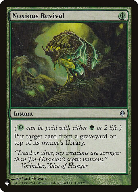 Noxious Revival (The List)