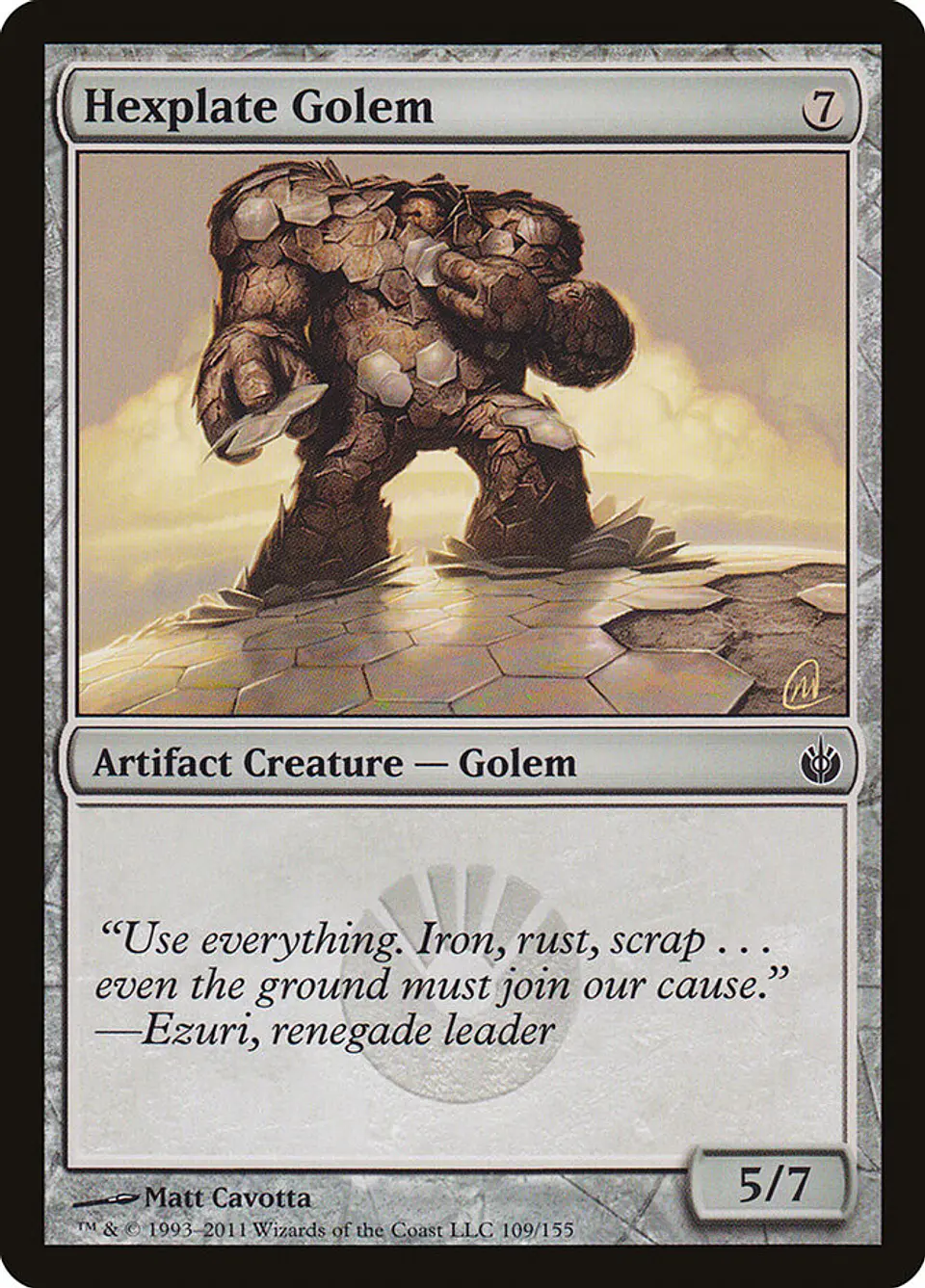 Hexplate Golem 1