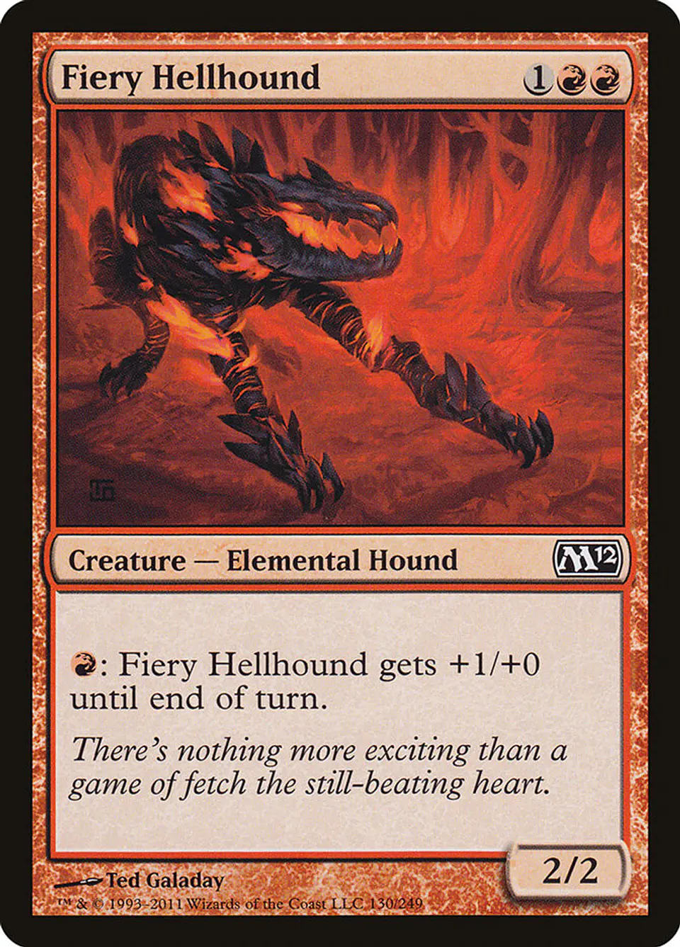 Fiery Hellhound 1