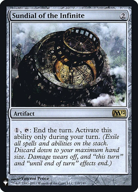 Sundial of the Infinite (The List)