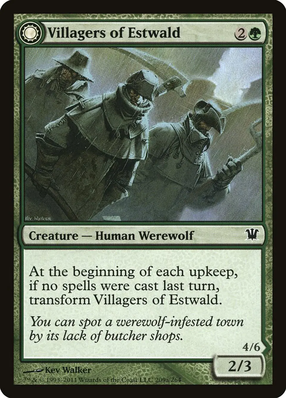 Villagers of Estwald // Howlpack of Estwald 1