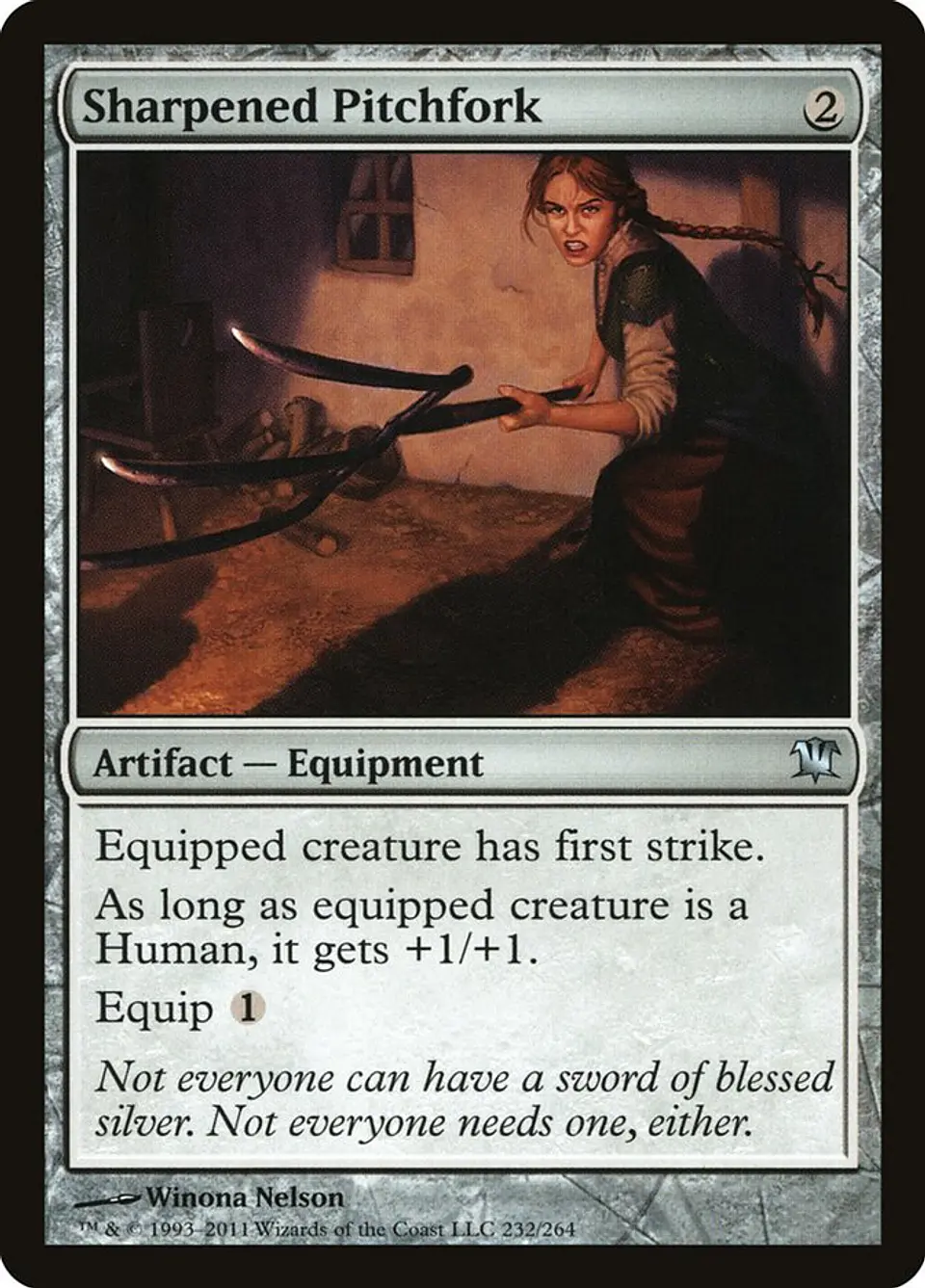 Sharpened Pitchfork 1