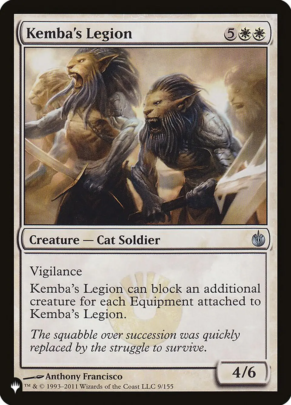 Kemba's Legion (The List) 1