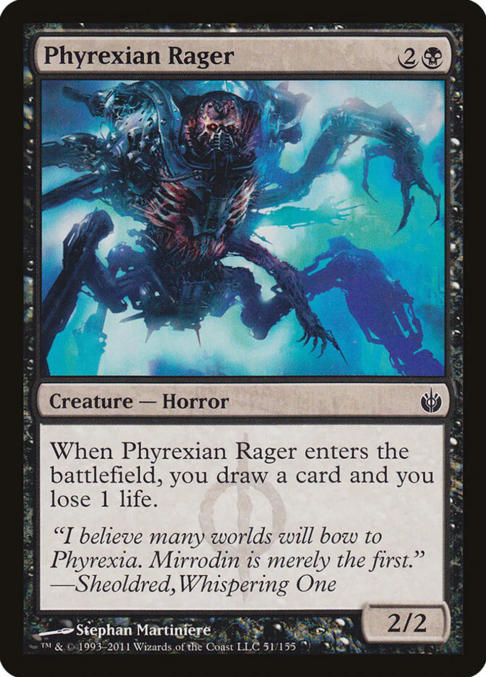 Phyrexian Rager 1