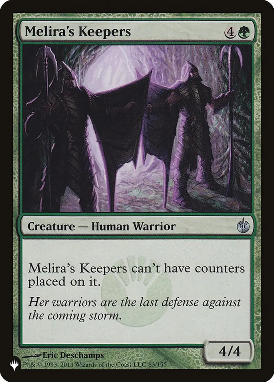 Melira's Keepers (The List) 1