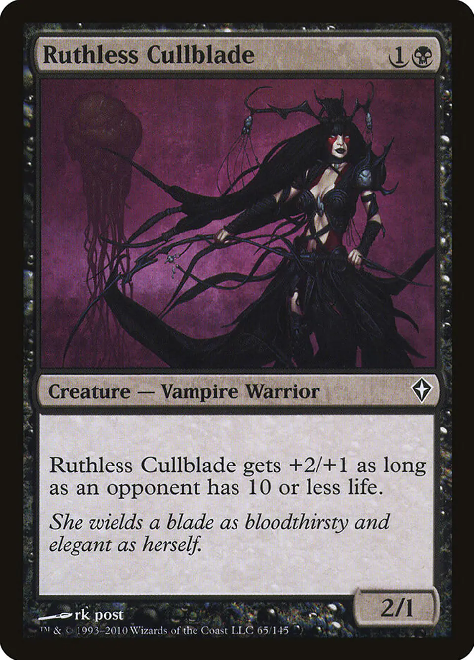 Ruthless Cullblade 1
