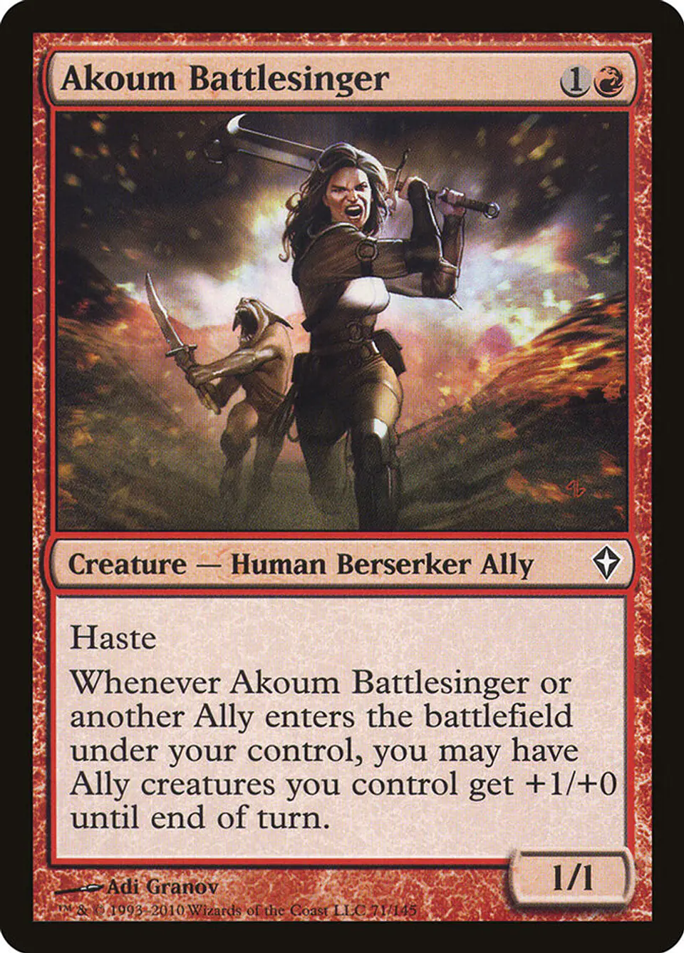 Akoum Battlesinger 1