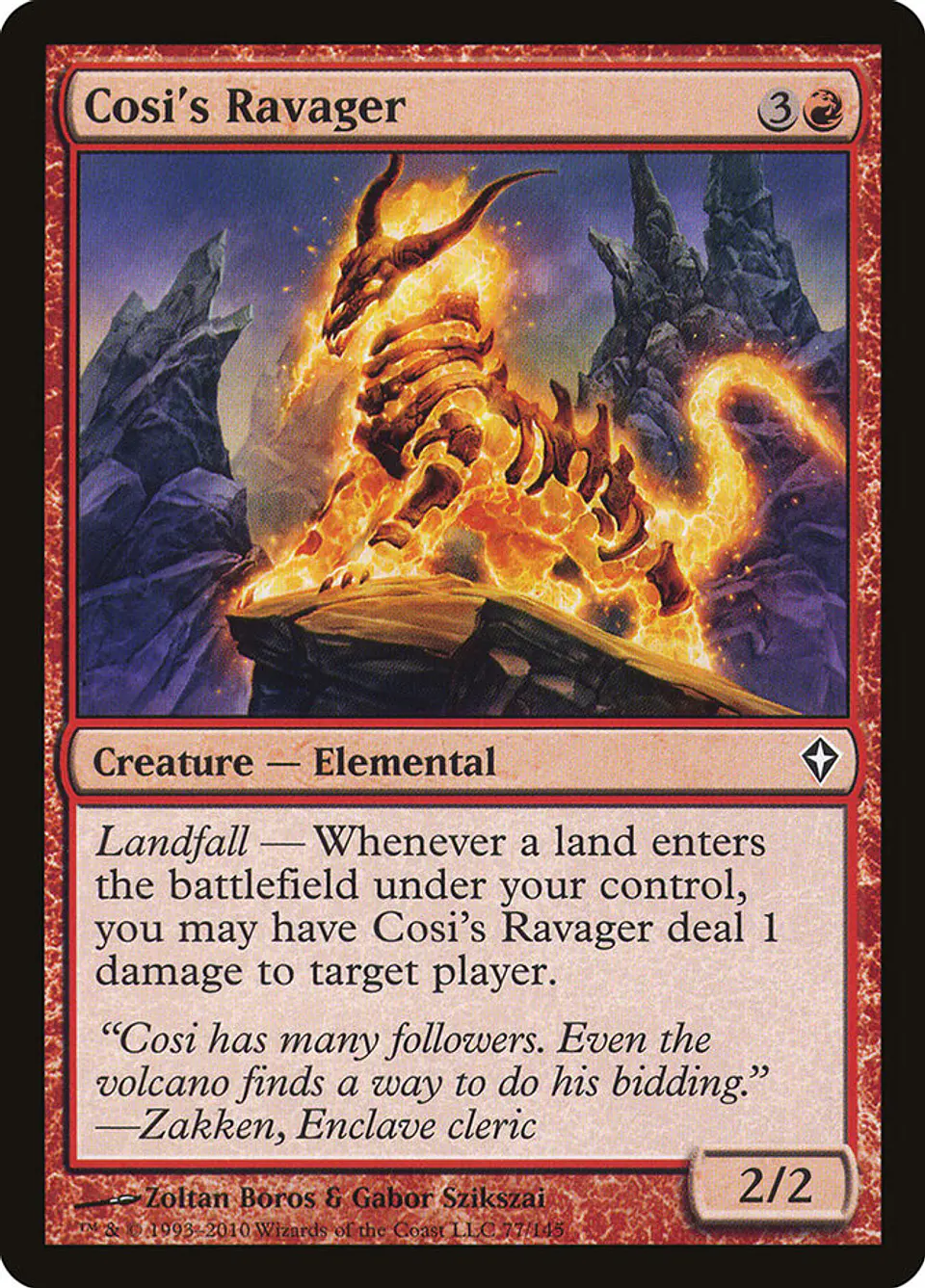 Cosi's Ravager 1