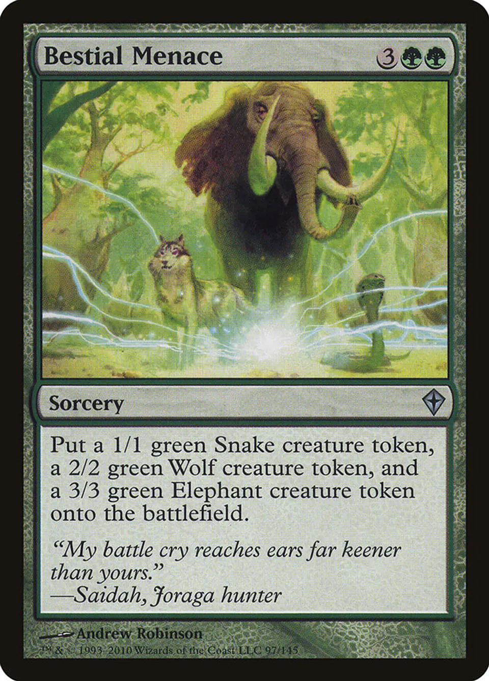 Bestial Menace 1