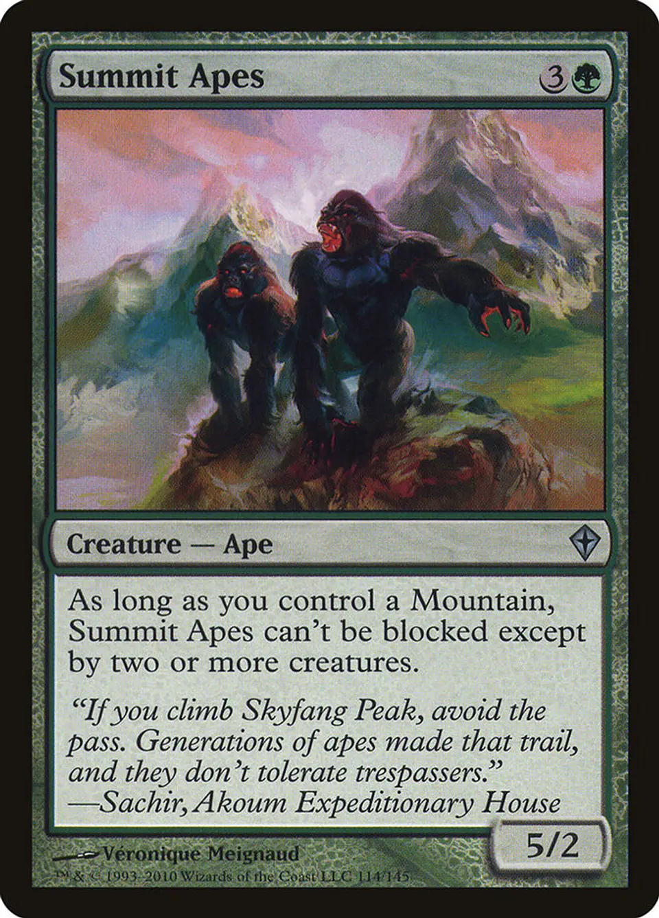 Summit Apes 1