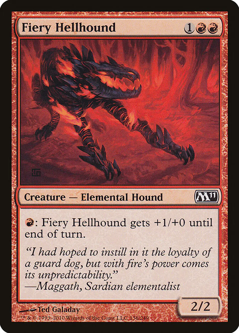 Fiery Hellhound 1