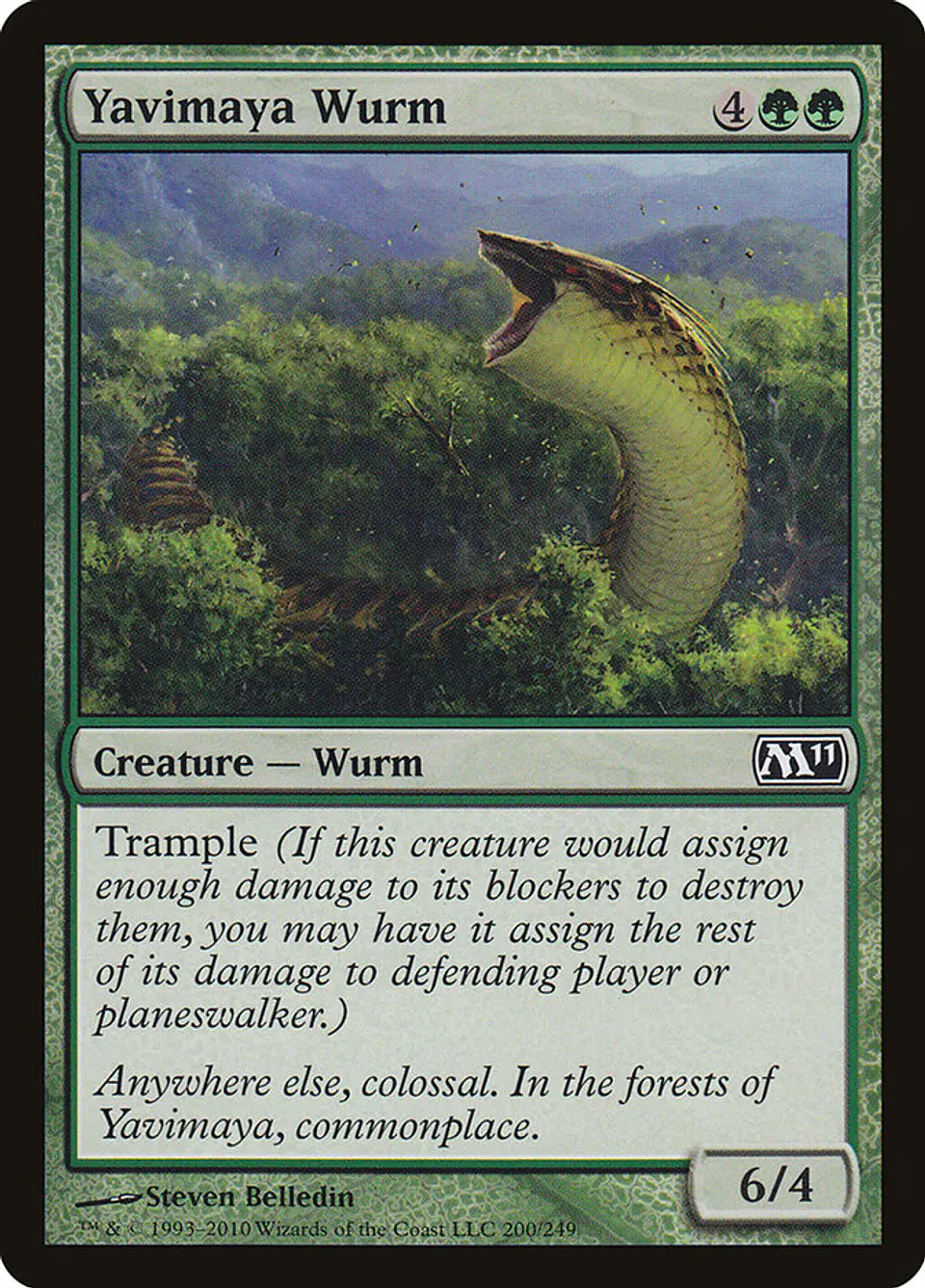Yavimaya Wurm 1