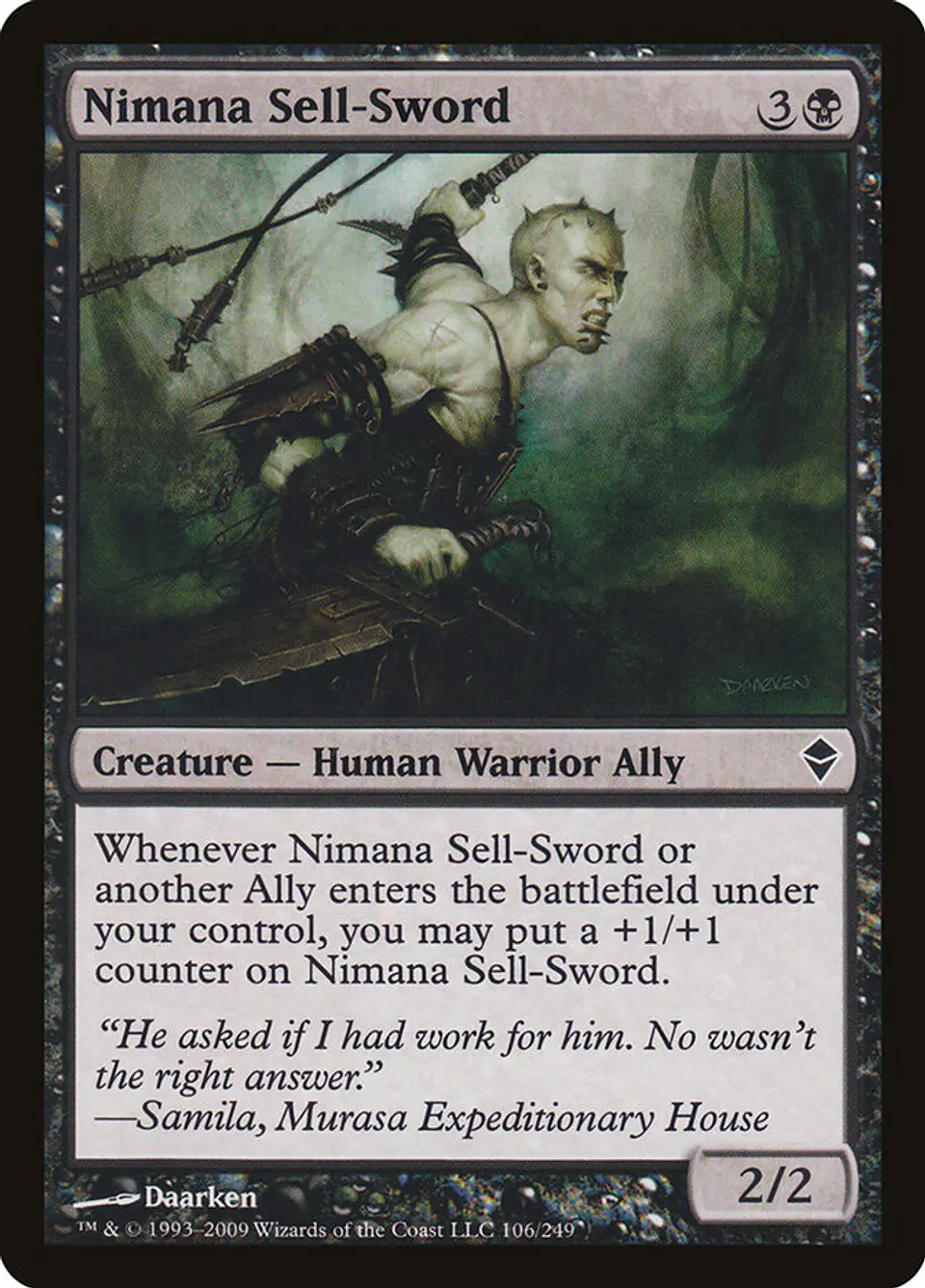 Nimana Sell-Sword 1