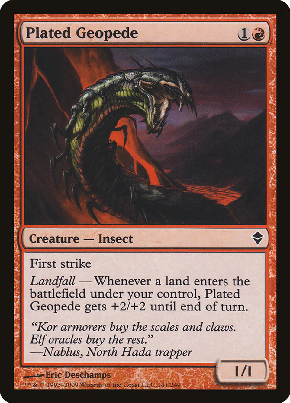 Plated Geopede 1