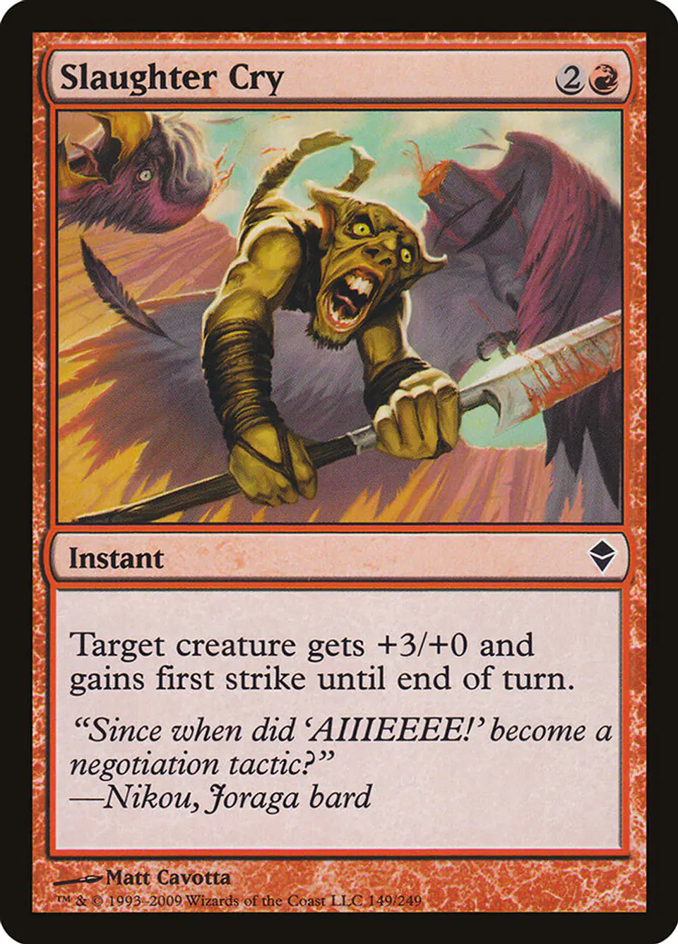 Slaughter Cry 1
