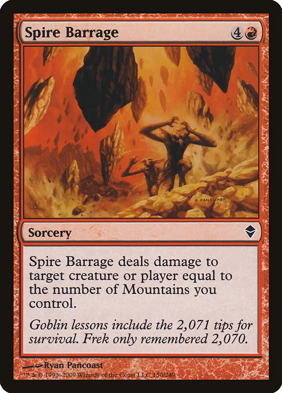 Spire Barrage 1