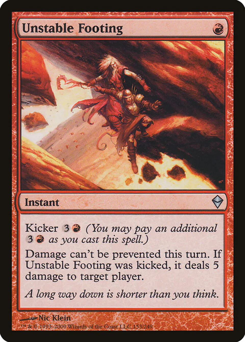 Unstable Footing 1