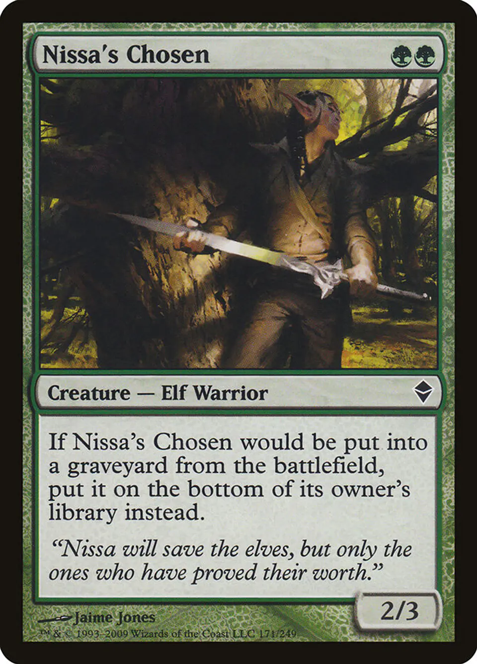 Nissa's Chosen 1