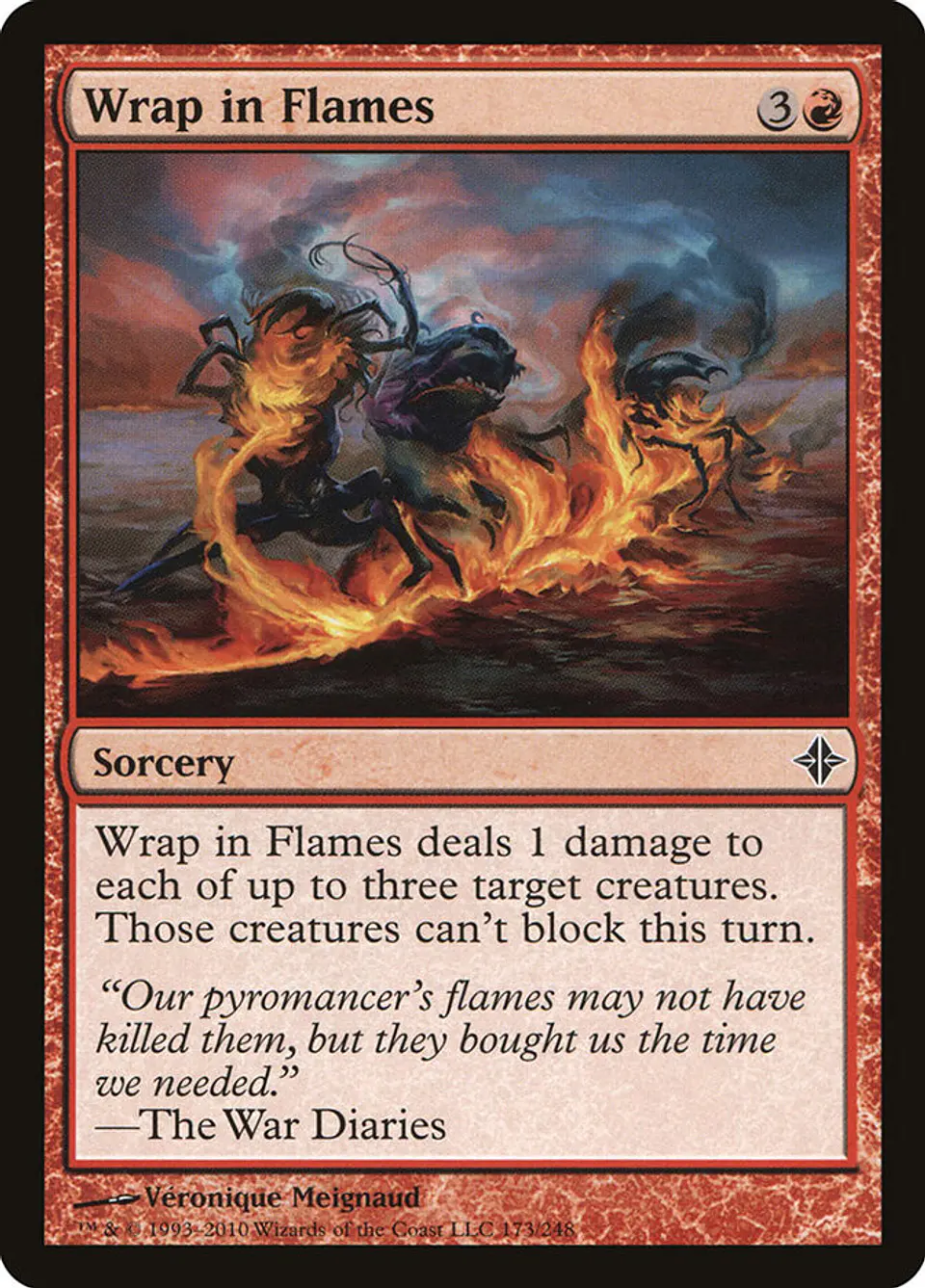Wrap in Flames 1