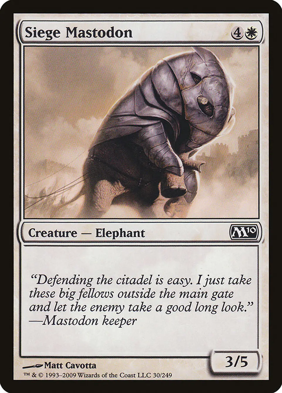 Siege Mastodon 1