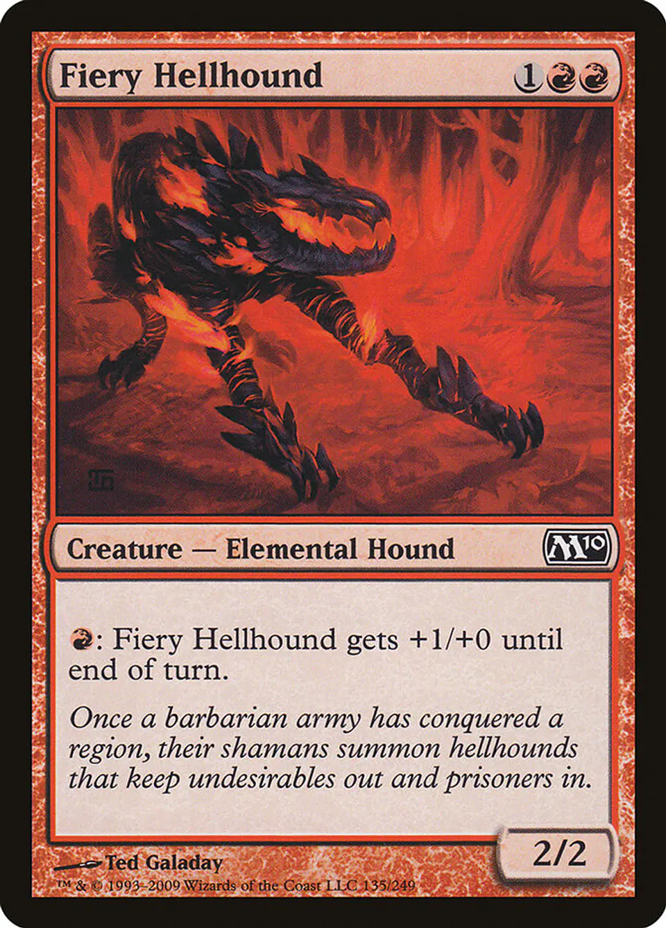 Fiery Hellhound 1