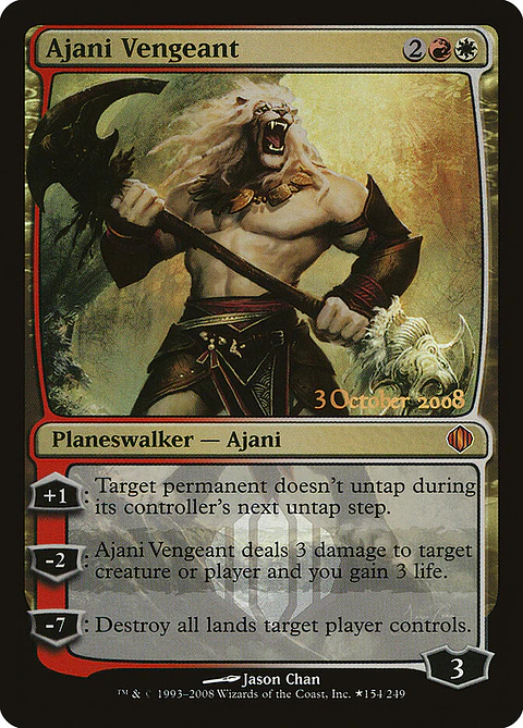 Ajani Vengeant (Pre-release)