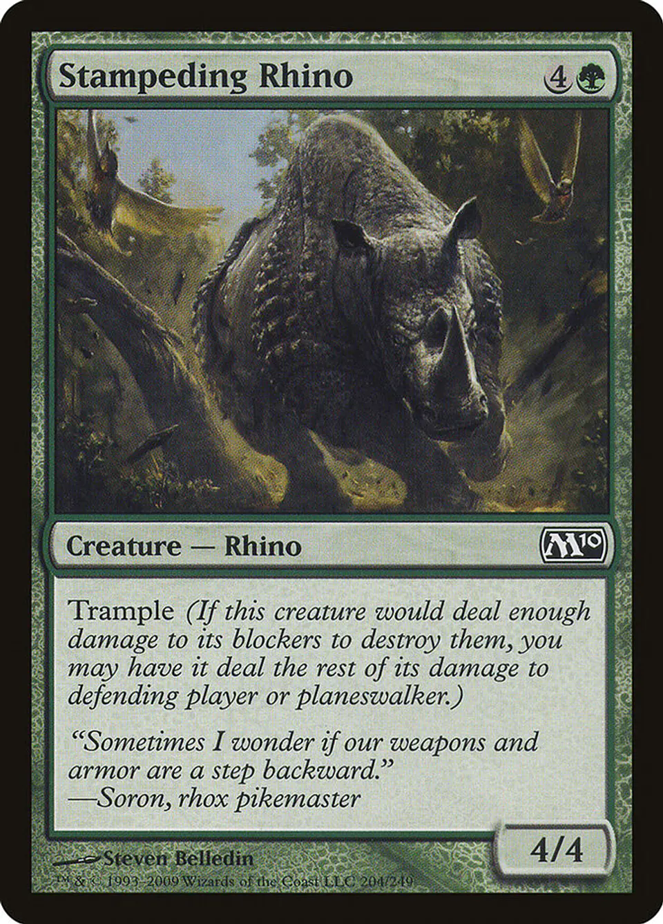 Stampeding Rhino 1