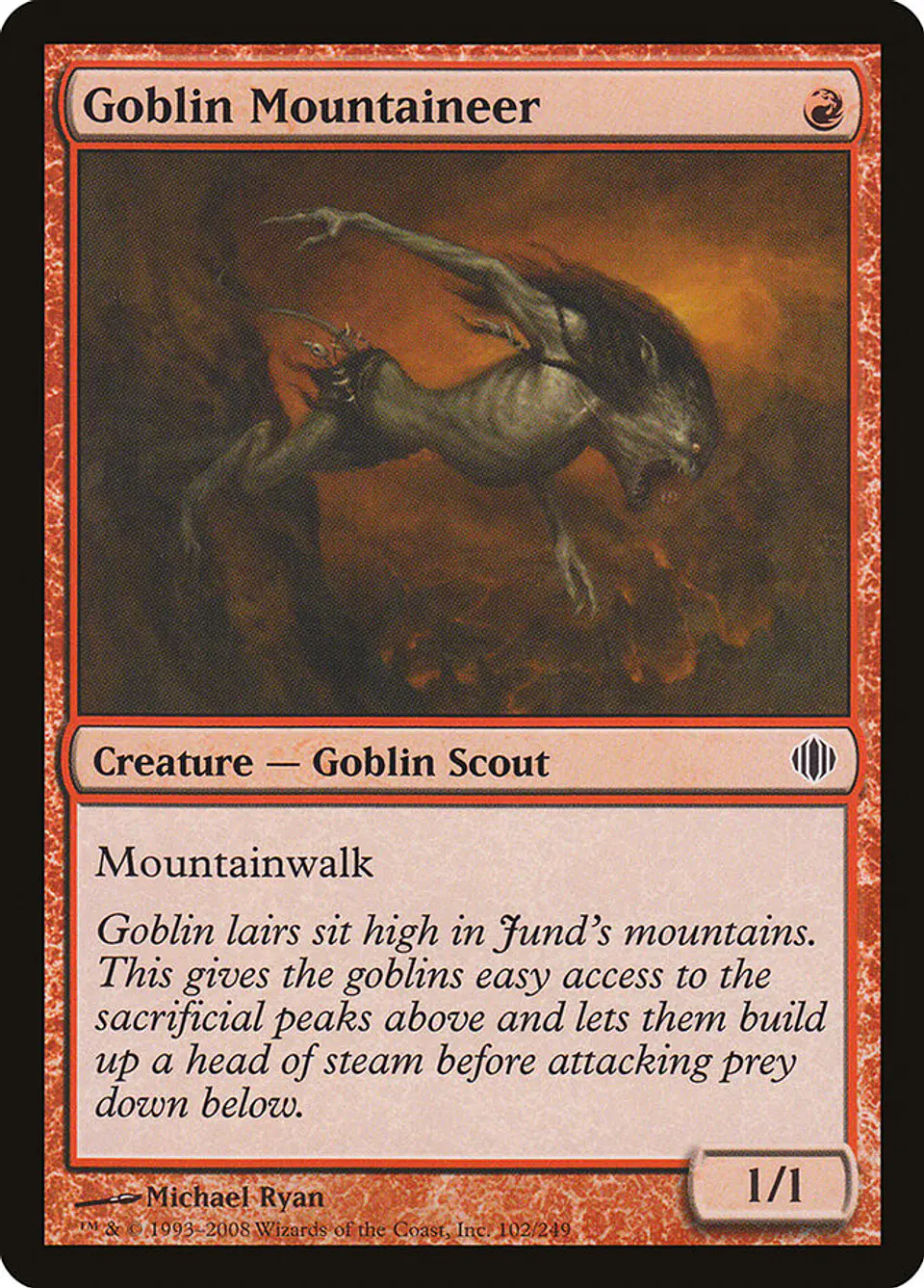 Goblin Mountaineer 1
