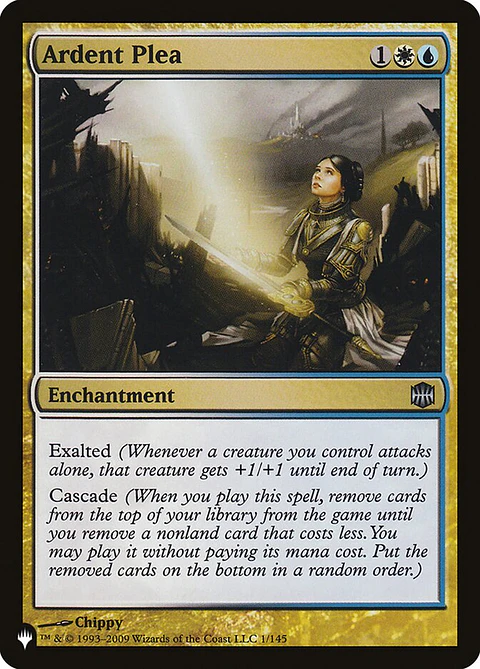 Ardent Plea (The List)