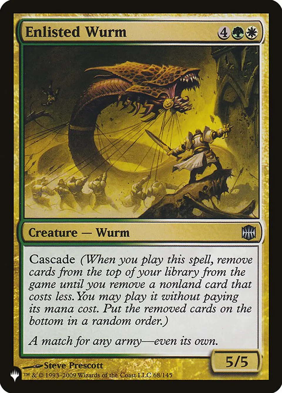 Enlisted Wurm (The List) 1