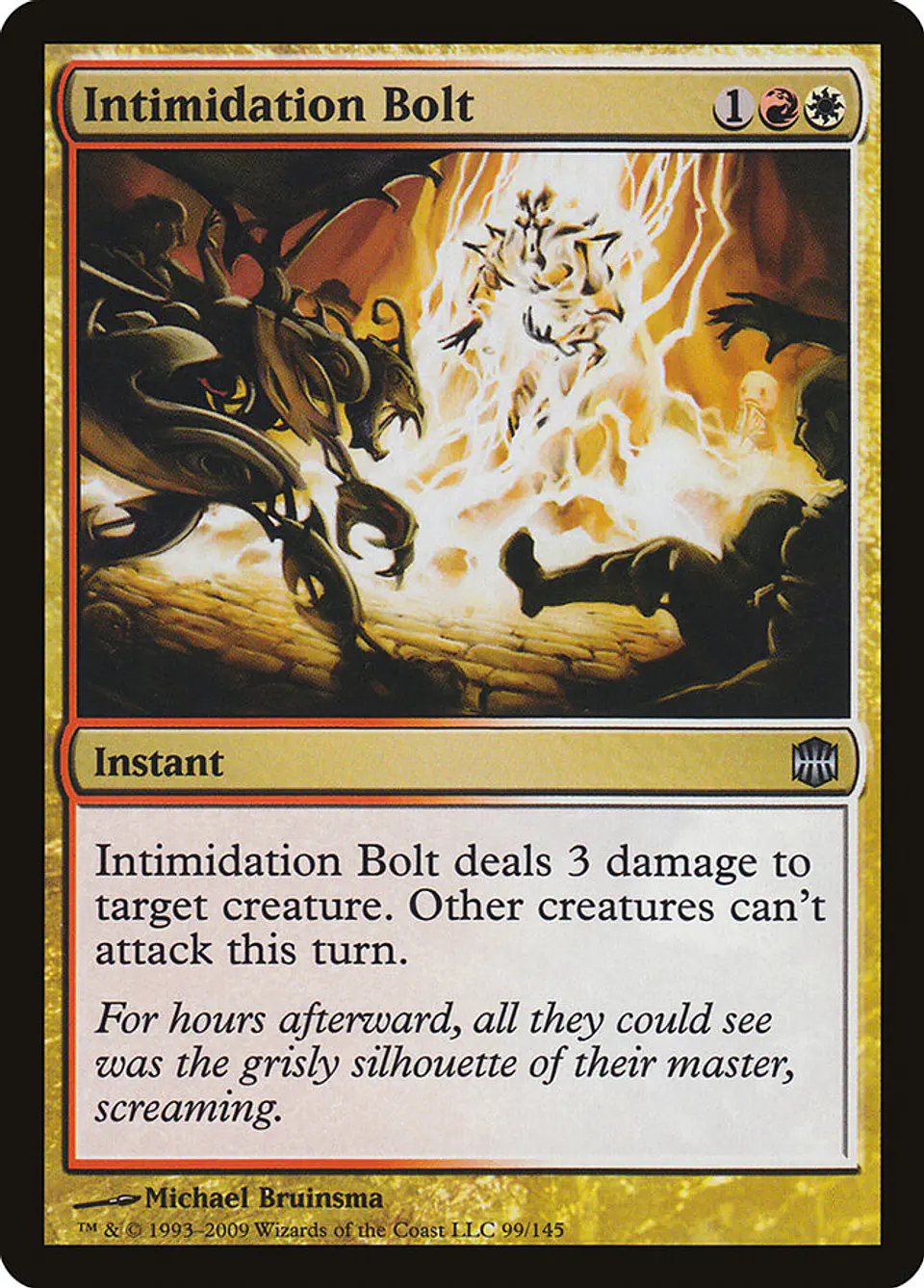 Intimidation Bolt 1