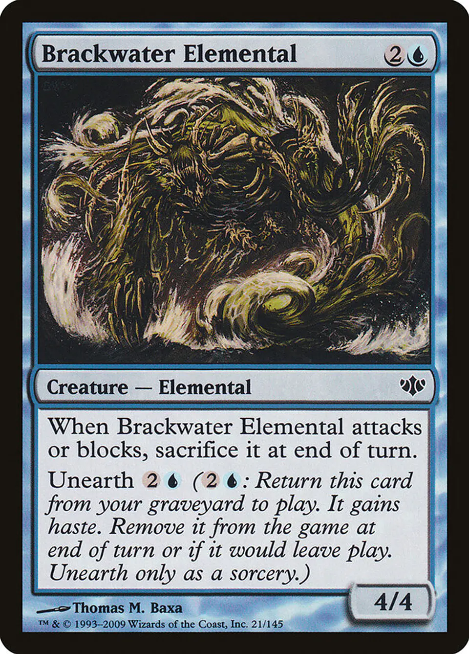 Brackwater Elemental 1