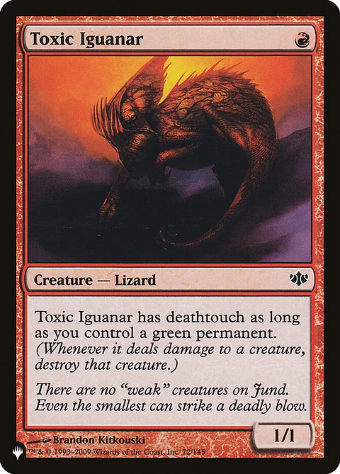 Toxic Iguanar (The List)