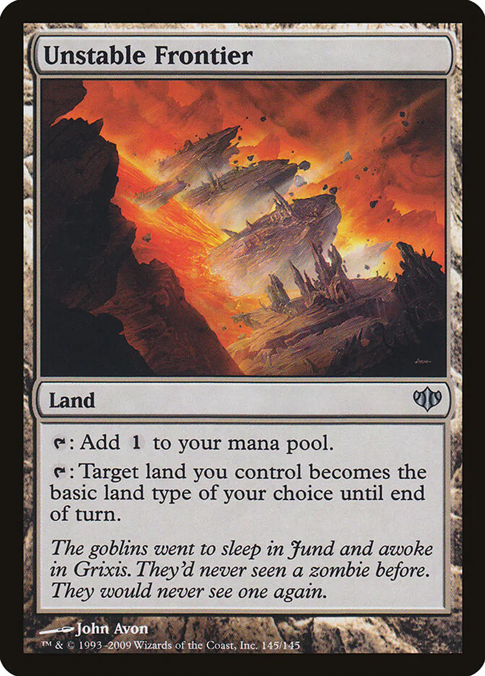 Unstable Frontier 1