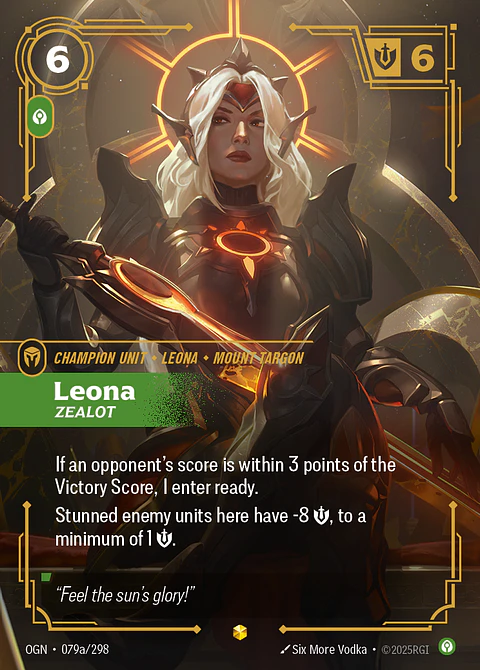 Leona - Zealot (Alternate Art)